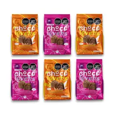 GRECO - Bombones Surtidos Chocolovers 69g X6 Paquetes