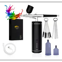 GENERICO - Aerógrafo más accesorios multiusos