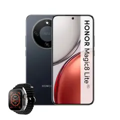 HONOR - Celular X9d Magic 8 Lite 256GB 8GB Ram Negro + Smartwatch