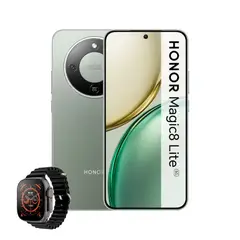 HONOR - Celular X9d Magic 8 Lite 256GB 8GB Ram Verde + Smartwatch
