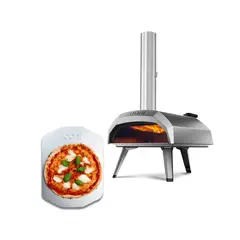 OONI - Horno portátil para pizza a leña, carbón - Karu 12 + Pala Clásica