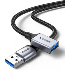 UGREEN - Cable Alargador USB 3.0 Macho A Hembra 5 Gbps Extensión USB-A 1m