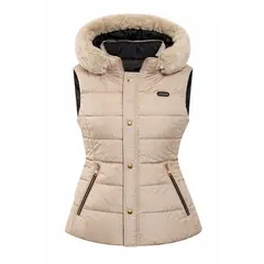 MODA EN CIRCUITO - Chaleco Impermeable Para Dama DOBLE FAZ