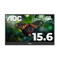 AOC - Monitor Portable 15,6 pulgadas 60hz