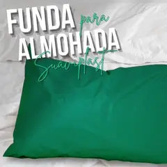 GENERICO - Protector para almohada antifluidos en suaviplast color verde