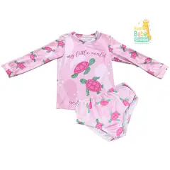 MUNDO BEBE - Vestido de baño para bebe niña bebé