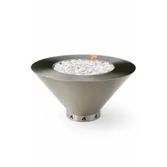 GENERICO - Chimenea Centro de Fuego a Gas Inox Sentry en Acero Inoxidable Modelo Centro de Fuego Exterior