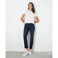 CHEVIGNON - Jean Azul Oscuro Skinny Tiro Alto para Mujer