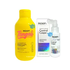 LA POCION - Tonico Capilar Control Caspa + Shampo Capilar Tongole