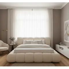 GENERICO - Base de Cama Queen Estilo Nube Chic Soft