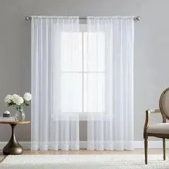SALOMON - Cortina de Poliéster Velo 2.8 m x 2 m – Decorativa