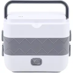 GENERICO - Lonchera Electrica Portatil Calentador Comida Fiambrera Multifuncion
