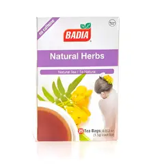 BADIA - SUPLEMENTO NATURAL TE / 1 CAJA X 25 UNIDADES.