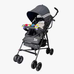 GENERICO - Coche Paseador Para Bebe Tipo Sombrilla Niño Niña Negro