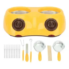 GENERICO - Fundidor De Chocolate Chocolatera Kit De Olla De Fusión Amarillo