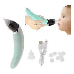 GENERICO - Aspirador Nasal Eléctrico Little Bees Bebés 1 Mes A 6 Años Filtro
