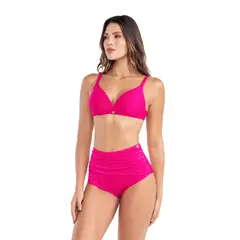 CHAMELA - Top De Baño Fucsia 46245