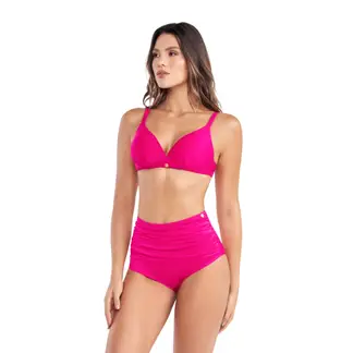 CHAMELA - Top De Baño Fucsia 46245