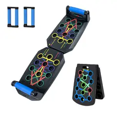 TECH - Tabla Push Up Soporte Novafit Plegable Flexiones Gimnasio
