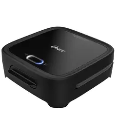 OSTER - Oster® Sandwichera Compacta con Platos Hondos Incluye Botón de Apagado Negro