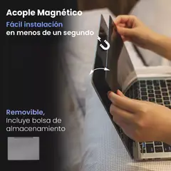 PHONETIFY - Protector de Pantalla Antiespía Magnético para Macbook Air 13 Pulgadas M2 M3 o M4