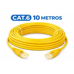 SEISA - Cable de Red Patch Cord 10 Metros Categoria 6e