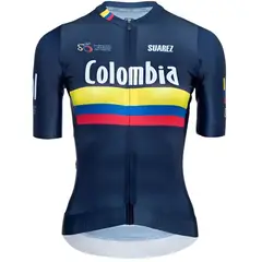 SUAREZ CLOTHING - Jersey De Ciclismo Mujer M/C Federación Colombia París 2024
