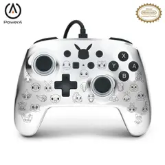 NINTENDO SWITCH - Control Inálambrico Pokémon Plateado y Negro