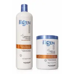 ALFAPARF MILANO - Shampoo + Mascarilla Reparacion Alfaparf Rigen
