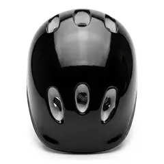 GENERICO - Casco Deportivo Negro Ajustable - Bicicleta, Skate y Patines