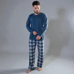 EMPIJAMADAS - Pijama Hombre Pantalón Largo Y Manga Larga