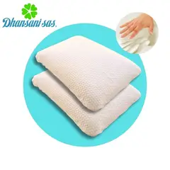 MAGIC PILLOW - Set de 2 almohadas ortopédica visco-smart con memoria - forma estándar alta