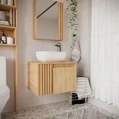 MADERKIT - Mueble Elevado para Lavamanos Nori 60cm
