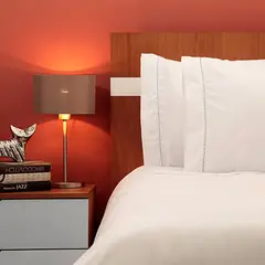 LILE - Juego de Sábanas Algodón Blanco 200 hilos