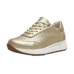 EVEGONZ - Calzado Elegante en Cuero para Mujer color Dorado