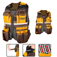 INGCO - Chaleco Para Herramientas Multiuso HTVT09028