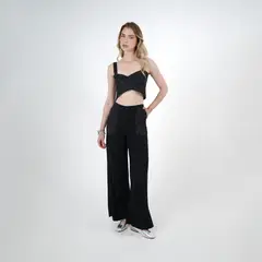 FDS - Pantalon Tiro Alto Bota Flare
