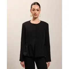 PATPRIMO - Chaqueta Para Mujer Marca Color Negro #30080609