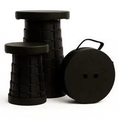 TECH - Silla Plegable Portátil Acora Butaco Retráctil Camping 90kg