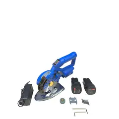 GENERICO - Cortadora De Tela Inalámbrica Con Regulador De Velocidad Azul 110v
