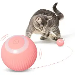 CUC - Pelota inteligente para gatos, juguete interactivo para gatos, rotación 360 ​​