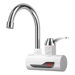 CLEAR - Llave Grifo De Cocina Calentador Agua Eléctrico Frío Y Caliente Cocina Lavavajilla Lavaplatos