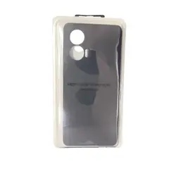 GENERICO - Forro Silicone Case compatible con Motorola Edge 50 Fusion Negro