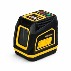 BROOKLYN - Nivel Laser Luz Verde Horizontal y Vertical 40 mts