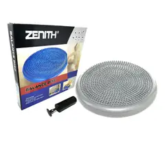 ZENITH - Balon Cojin Inestable Equilibrio Yoga Terapia Pilates Gris