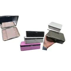 MAZUGI - Joyero Grande con Diseño Efecto Escama Elegante Moderno