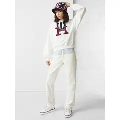 TOMMY HILFIGER - Zapatilla blanca con logo