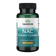 SWANSON - SUPLEMENTO CON SILIMARINA X 100 CAPSULAS/ NAC