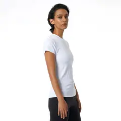 NEW BALANCE - Camisa Deportiva Original Perf Blanco Para Mujer