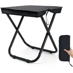 GENERICO - Silla Plegable Portátil Banco Camping Multiusos Ajustable Impermeable